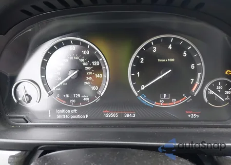 2013 BMW 535I xDrive из США, поврежденный, VIN WBAFU7C50DDU72614